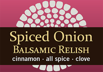 Red Onion Relish - Label front